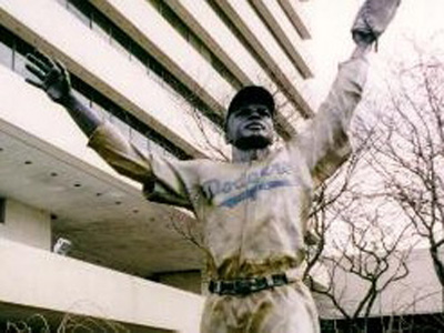 Jackie Robinson at Journal Square